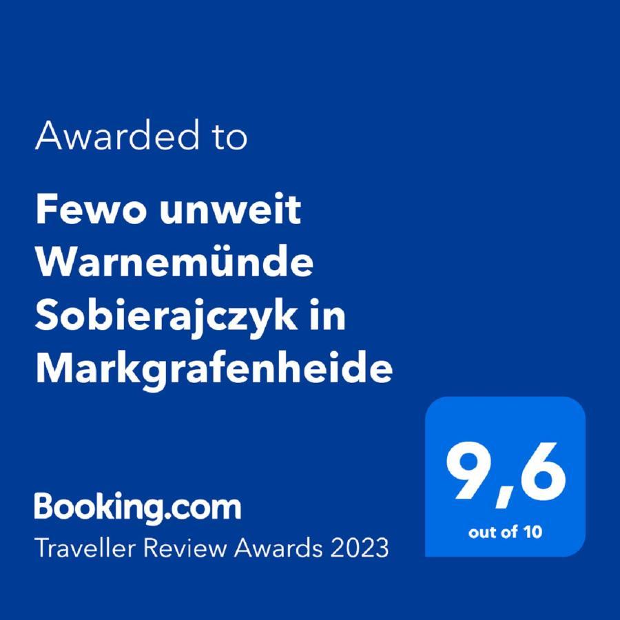 Fewo Unweit Warnemuende Sobierajczyk In Markgrafenheide Rostock Extérieur photo